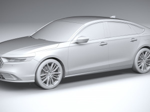 Honda Accord 2023 3D Model