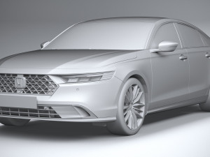 Honda Accord 2023 3D Model