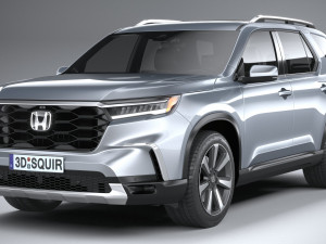 Honda Pilot 2023 3D Model