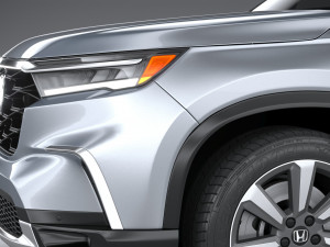 Honda Pilot 2023 3D Model