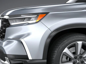 Honda Pilot 2023 3D Model