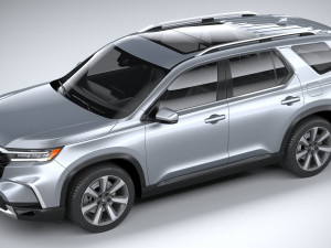 Honda Pilot 2023 3D Model