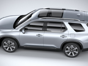 Honda Pilot 2023 3D Model