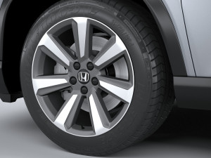 Honda Pilot 2023 3D Model