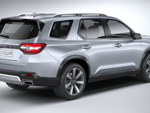 Honda Pilot 2023 3D Model