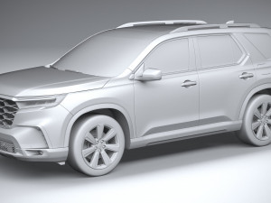 Honda Pilot 2023 3D Model