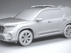 Honda Pilot 2023 3D Model