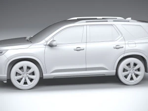 Honda Pilot 2023 3D Model