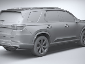 Honda Pilot 2023 3D Model