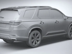 Honda Pilot 2023 3D Model