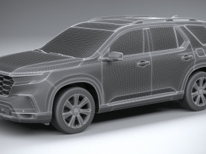 Honda Pilot 2023 3D Model