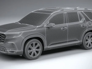 Honda Pilot 2023 3D Model