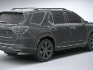 Honda Pilot 2023 3D Model