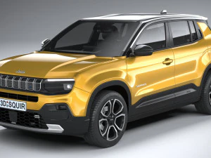 Jeep Avenger 2024 3D Model