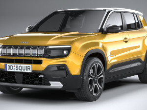 Jeep Avenger 2024 Modèle 3D