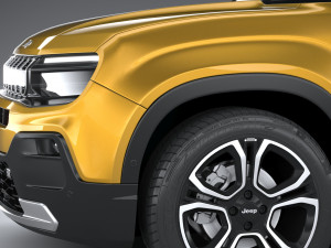 Jeep Avenger 2024 Modèle 3D