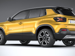 Jeep Avenger 2024 Modèle 3D
