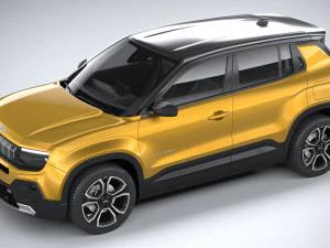 Jeep Avenger 2024 3D Model