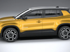 Jeep Avenger 2024 3D Model