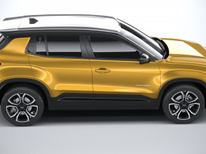 Jeep Avenger 2024 Modèle 3D