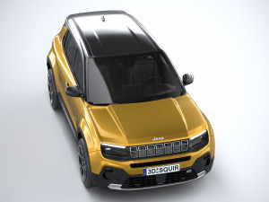 Jeep Avenger 2024 Modèle 3D
