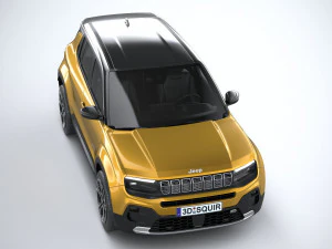 Jeep Avenger 2024 3D Model