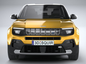 Jeep Avenger 2024 Modèle 3D