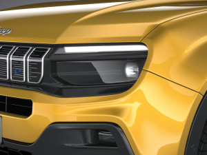 Jeep Avenger 2024 Modèle 3D