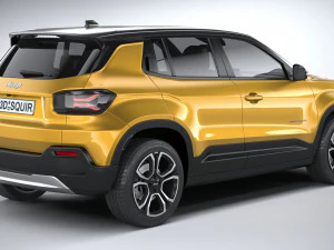 Jeep Avenger 2024 3D Model