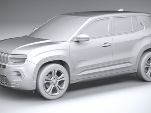 Jeep Avenger 2024 Modèle 3D