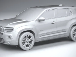 Jeep Avenger 2024 3D Model