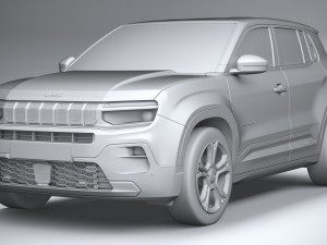 Jeep Avenger 2024 Modèle 3D