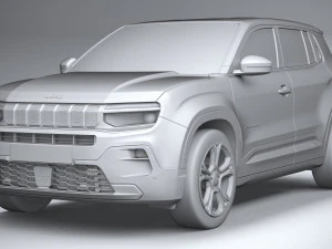 Jeep Avenger 2024 3D Model