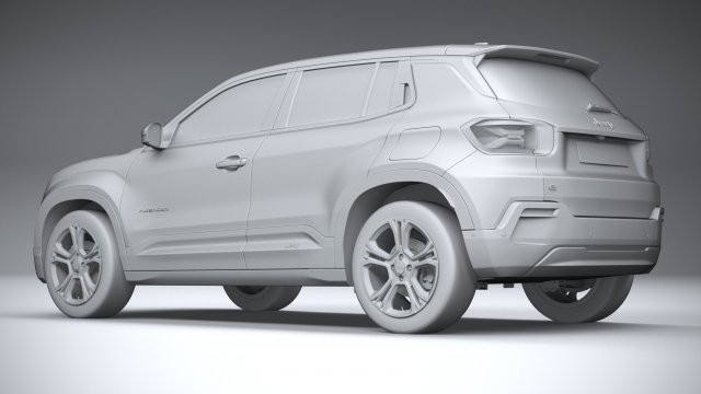 Jeep Avenger 2024 3D Model in SUV 3DExport