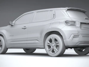 Jeep Avenger 2024 3D Model