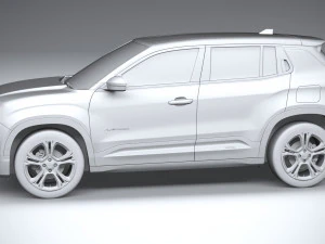 Jeep Avenger 2024 3D Model