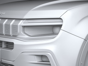 Jeep Avenger 2024 Modèle 3D