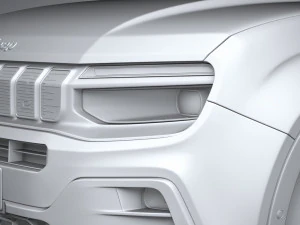 Jeep Avenger 2024 3D Model