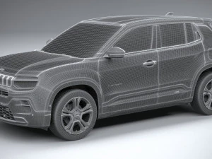 Jeep Avenger 2024 3D Model