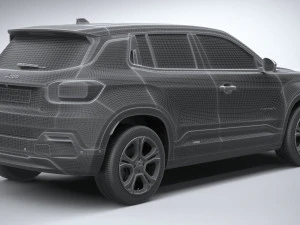 Jeep Avenger 2024 3D Model