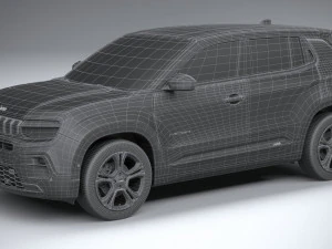 Jeep Avenger 2024 3D Model
