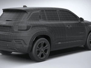 Jeep Avenger 2024 3D Model