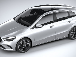 Mercedes-Benz B-Class 2023 3D Model
