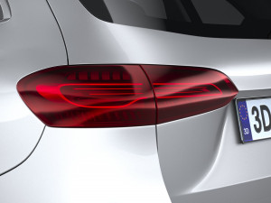 Mercedes-Benz B-Class 2023 3D Model
