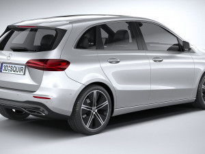 Mercedes-Benz B-Class 2023 3D Model