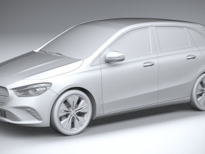 Mercedes-Benz B-Class 2023 3D Model