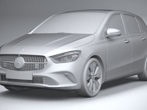 Mercedes-Benz B-Class 2023 3D Model