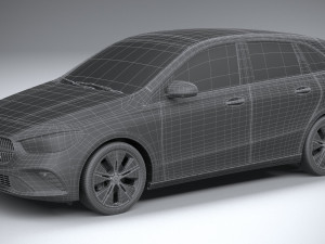 Mercedes-Benz B-Class 2023 3D Model