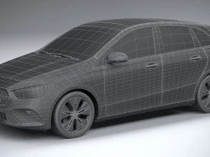 Mercedes-Benz B-Class 2023 3D Model