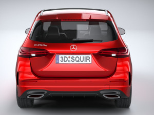 Mercedes-Benz B-Class AMG 2023 3D Модель